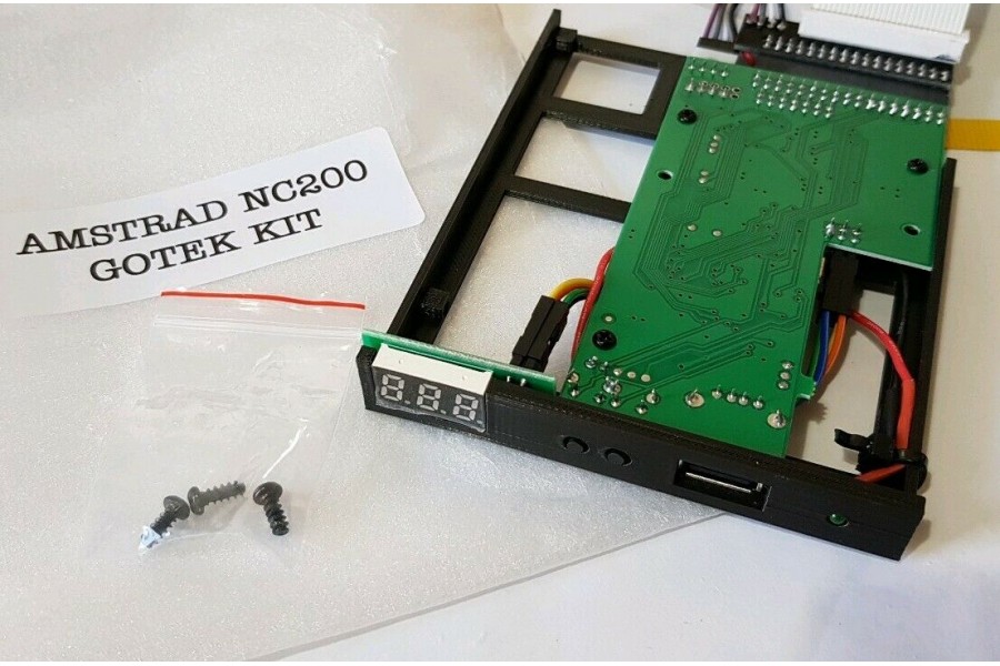 amstrad, nc200, gotek, floppy, disk, drive, emulator, flashfloppy